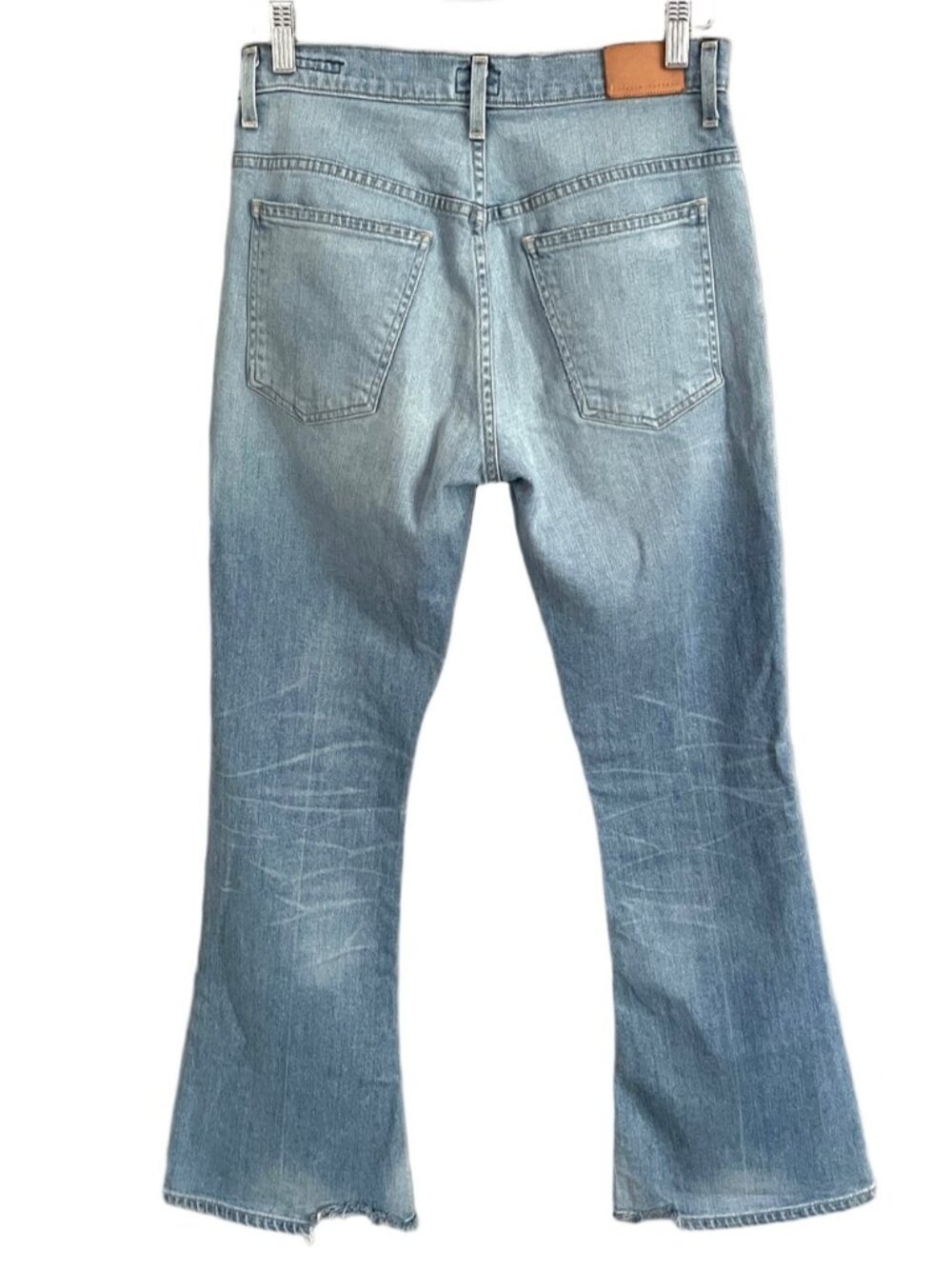 Citizens of Humanity Kaya Mid-Rise Kick Flare Patchwork Jeans - 28" - Picture 13 of 15